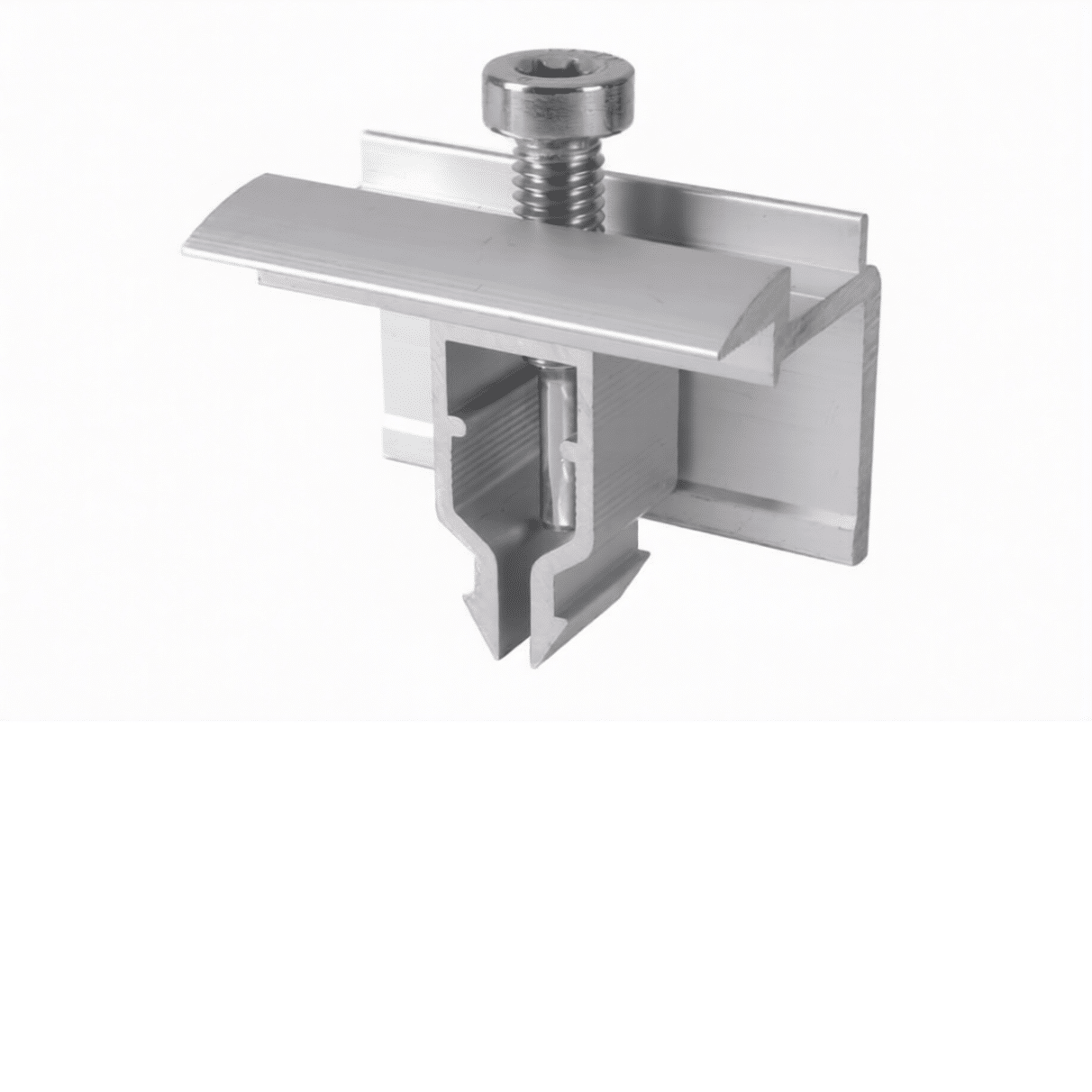 Koncová montážna svorka 30 mm KLIK pre FV panely