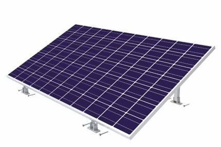 Nastaviteľná hliníková konštrukcia pre solarne panely 15-30