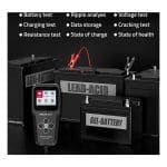 Qoltec digitálny tester batérií 3v1 s LCD| 6V | 12V | 24V | 30Ah - 200Ah České menu - batérie