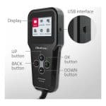 Qoltec digitálny tester batérií 3v1 s LCD| 6V | 12V | 24V | 30Ah - 200Ah České menu - komponenty