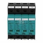 Zvodič prepätia AC T1+T2 Kiwa 81.004 4P 280V/12,5kA - s predu