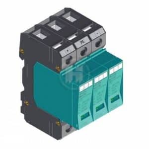 Zvodič prepätia T1+T2 Kiwa 81.183 3P 1000VDC