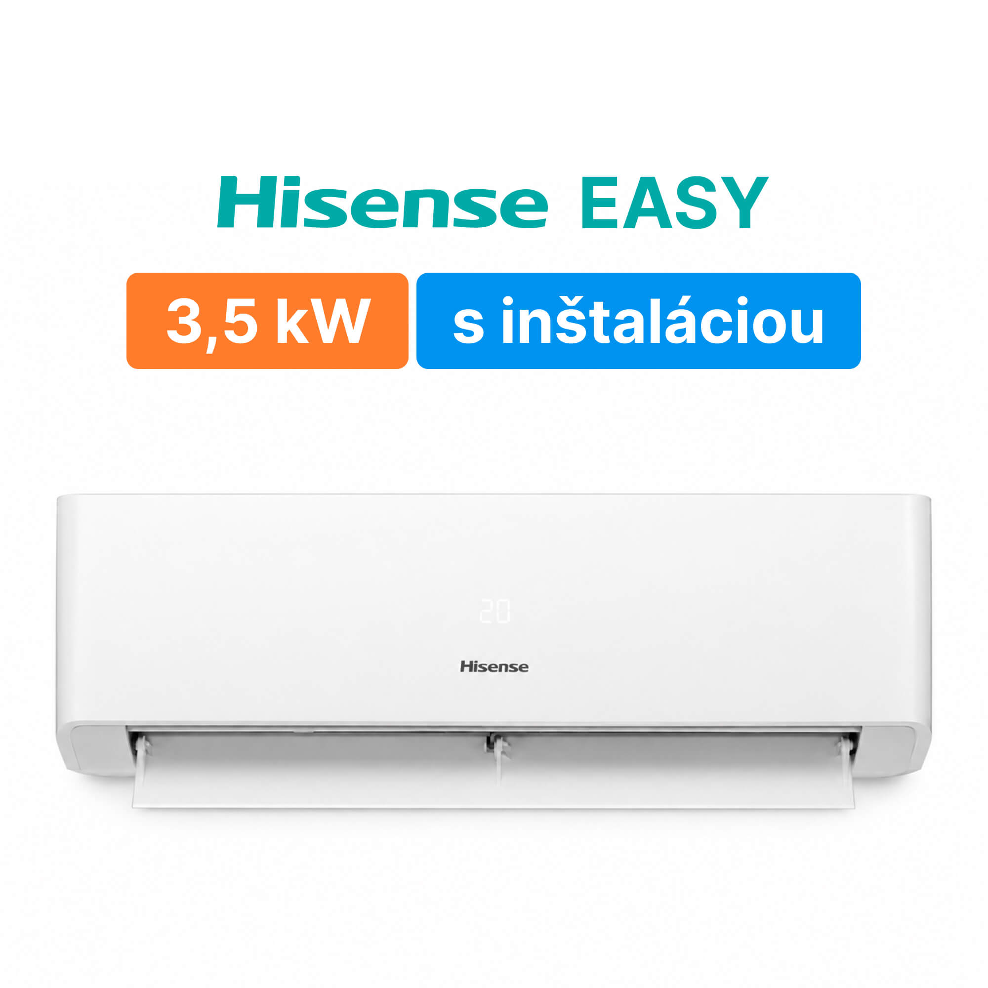 Frame 335 Klimatizácia Hisense EASY 3,5kW s montážou – Obrázok 1