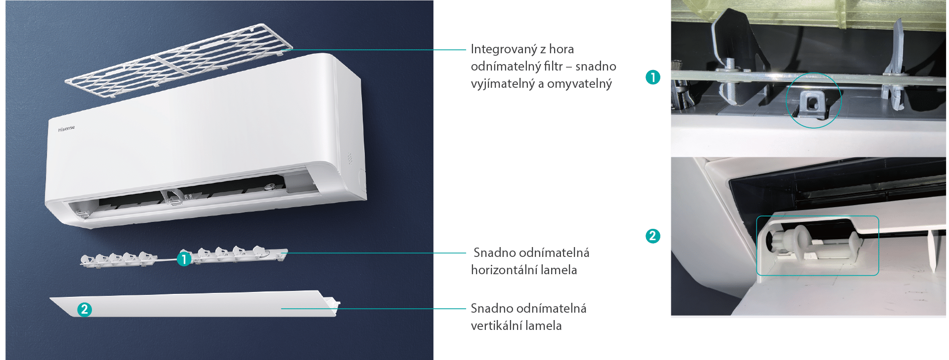 jednoduché čistenie klimatizácie