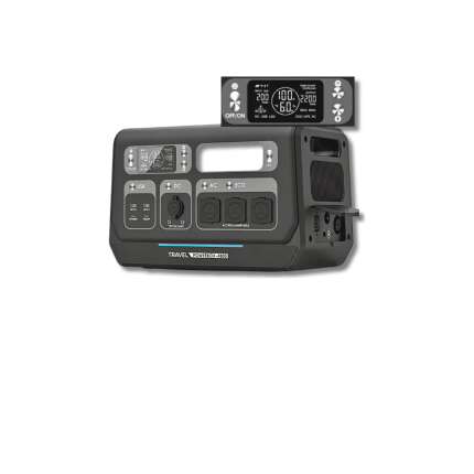 Prenosná elektráreň Travel Powerbox 4800 | 2048 Wh | 2400 W | LiFePO4