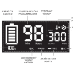 Prenosná elektráreň Travel Powerbox 600 | 256 Wh |300 W| LiFePO4 | MPPT - displej