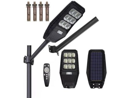 Solárne pouličné LED svetlo | 240W - zadný pohľad