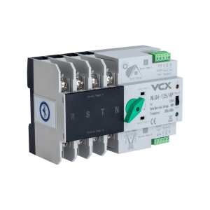 Automatický prepínač zdroja VCX NLQ4 125 A 4P 400 V - predný pohľad
