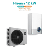 Tepelné čerpadlo Hisense split 12kW a hydrobox