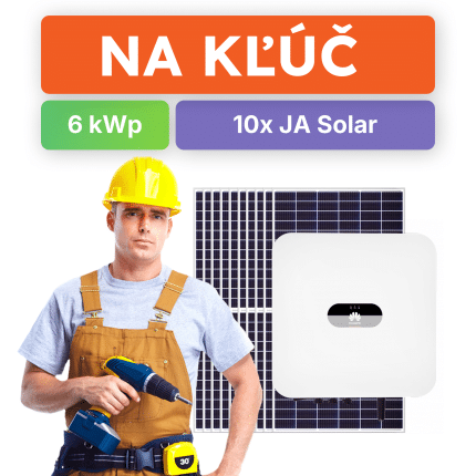 Na kľúč 6kWp fotovoltaický systém Huawei