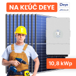 Na kľúč 10,8kWp Deye fotovoltaický systém