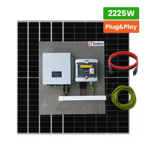 Systém pre ohrev vody 2225W - fotovoltický ohrev bojlera (TUV)