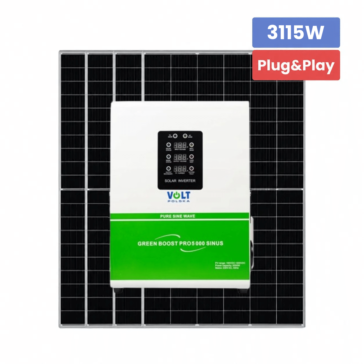 Fotovoltická zostava pre ohrev vody 3150W VGB - fotovoltický ohrev bojlera (TUV) Fotovoltická zostava pre ohrev vody 3150W VGB - fotovoltický ohrev bojlera (TUV)