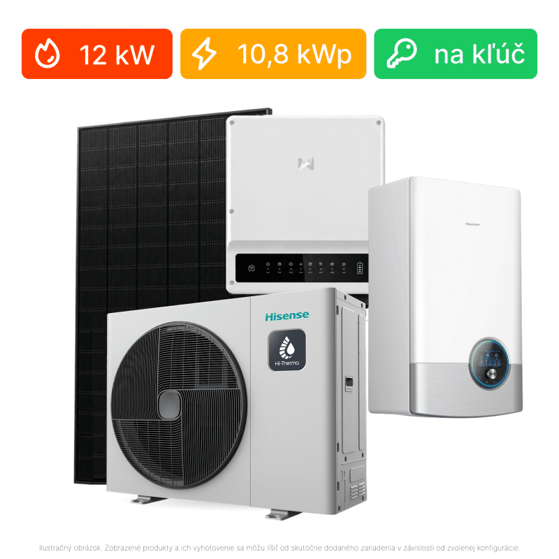 hisense split 12kw plus fotovoltika 108kwp