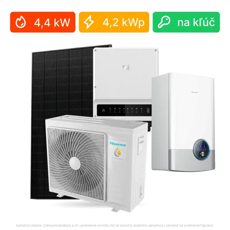 hisense split 4,4kw plus fotovoltika 4,2kwp