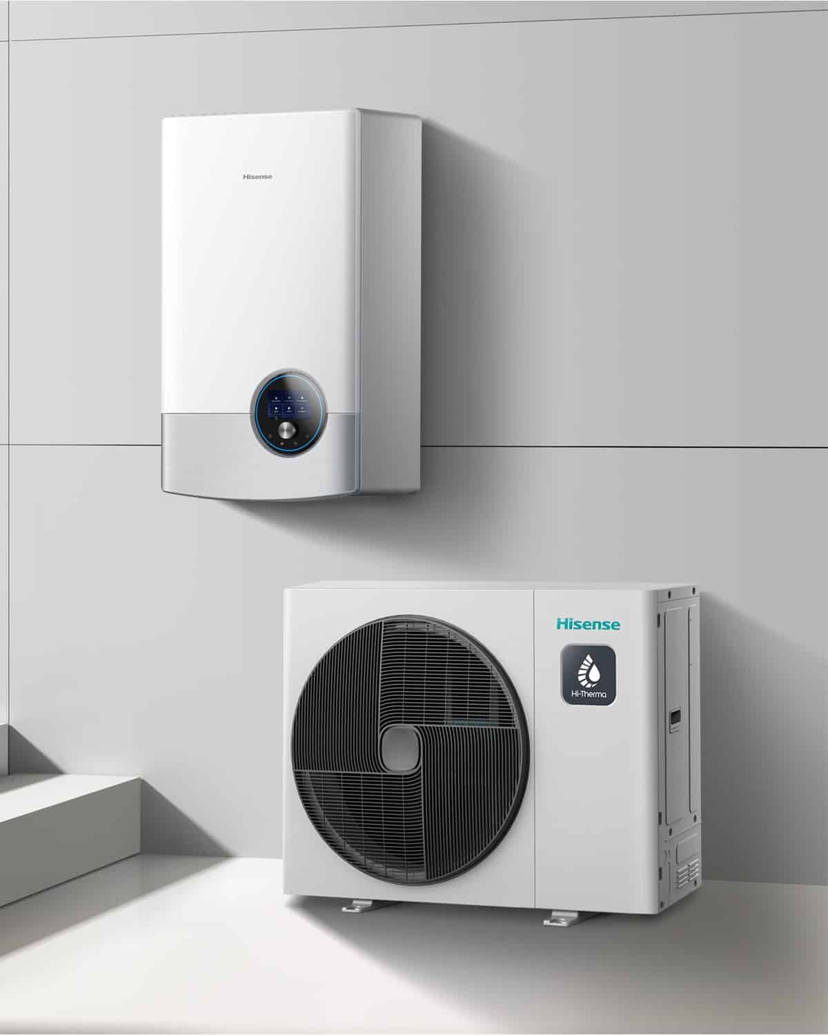 hisense inštalácia čerpadla
