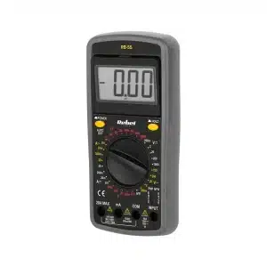 Digitálny multimeter REBEL RB-55, AC/DC prúd 20 A, kapacita