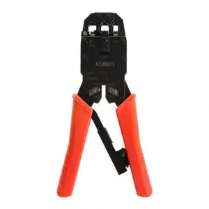 Krimpovacie kliešte KEMOT HT-2008R na konektory RJ45, RJ11, RJ10