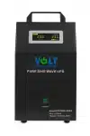 Záložný zdroj VOLT Sinus UPS 1000 700W/1000VA, čistý sínus, vstavaná batéria AGM 45Ah – spredu