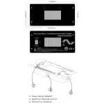 Ovládací panel s LCD displejom VOLT pre Power Sinus, kábel 10 m