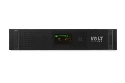 Záložný zdroj UPS VOLT RackUPS 850VA/480W, 19" 2U, LCD, batéria 1x9Ah