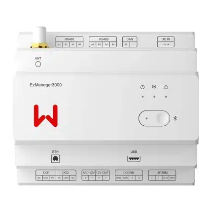 Systém riadenia energie GoodWe EzManager3000, HEMS brána pre FV, batérie, wallboxy a tepelné čerpadlo
