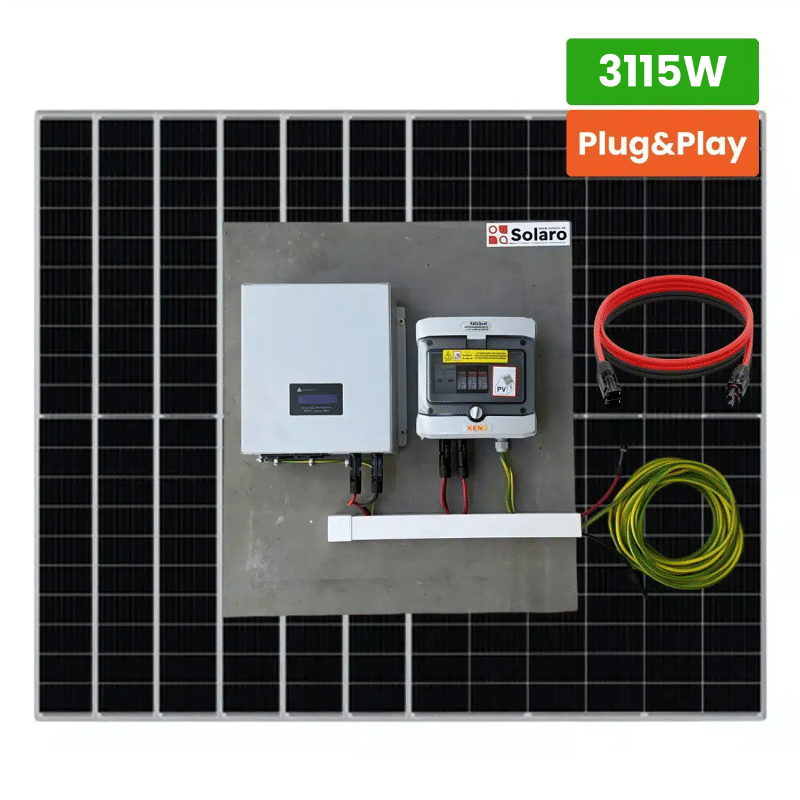 Systém pre ohrev vody 3150W - fotovoltický ohrev bojlera (TUV)